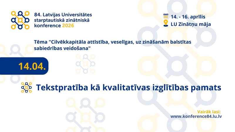 Tekstpratība kā kvalitatīvas izglītības pamats