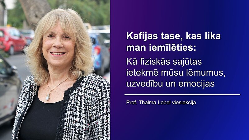 21.martā notiks Telalivas Universitātes profesores Thalma Lobel vieslekcija