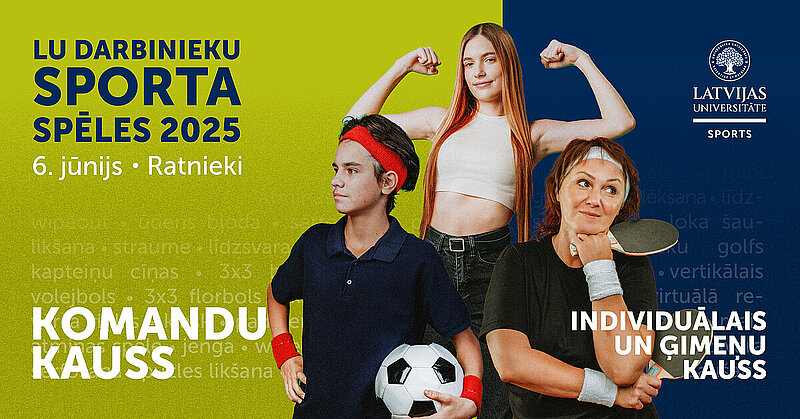 LU Darbinieku sporta spēles 2025