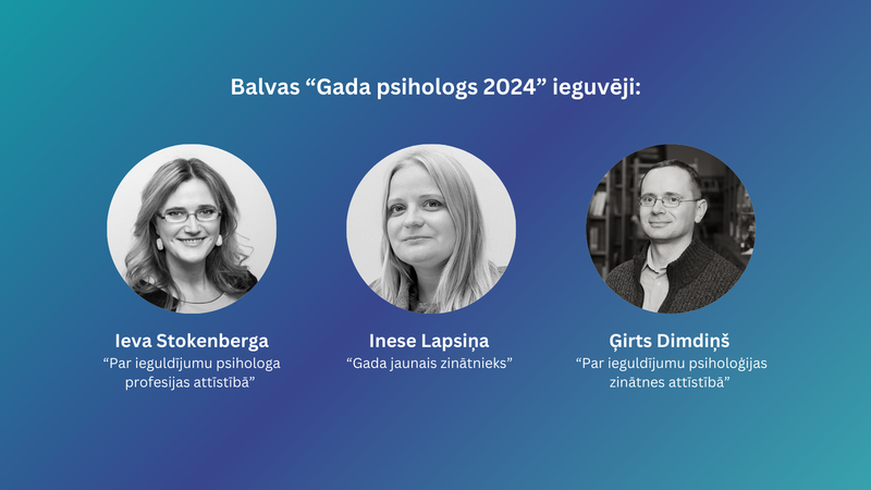 Pasniegta balva “Gada psihologs 2024”