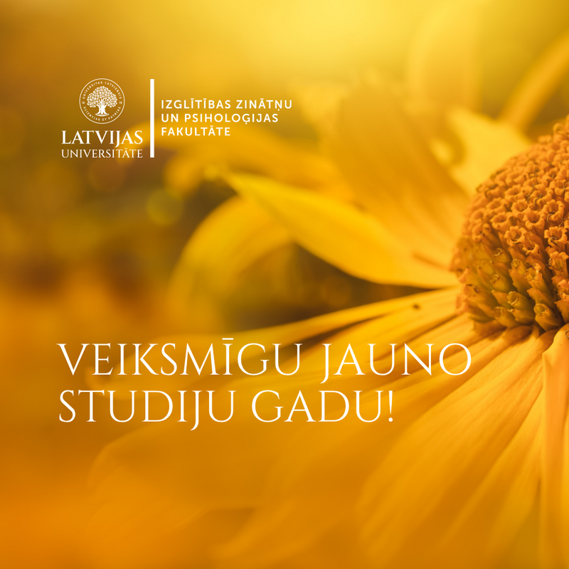 Sveicam ar jaunā mācību gada sākumu!
