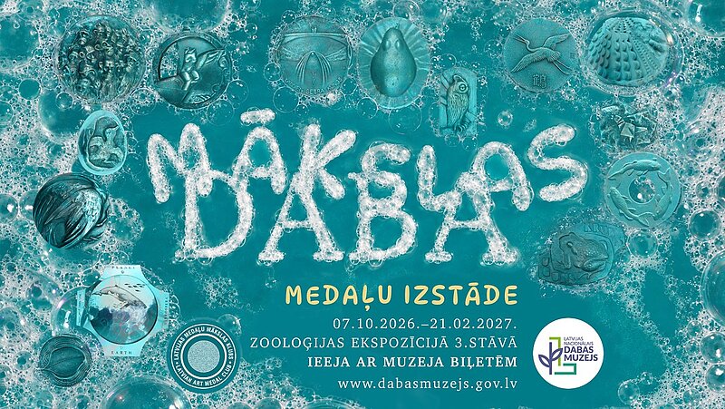 Mākslas medaļu izstāde “Mākslas daba”