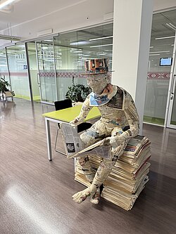 Tartu Universitātes bibliotēka (Foto: I.Margeviča-Grinberga, 2025)