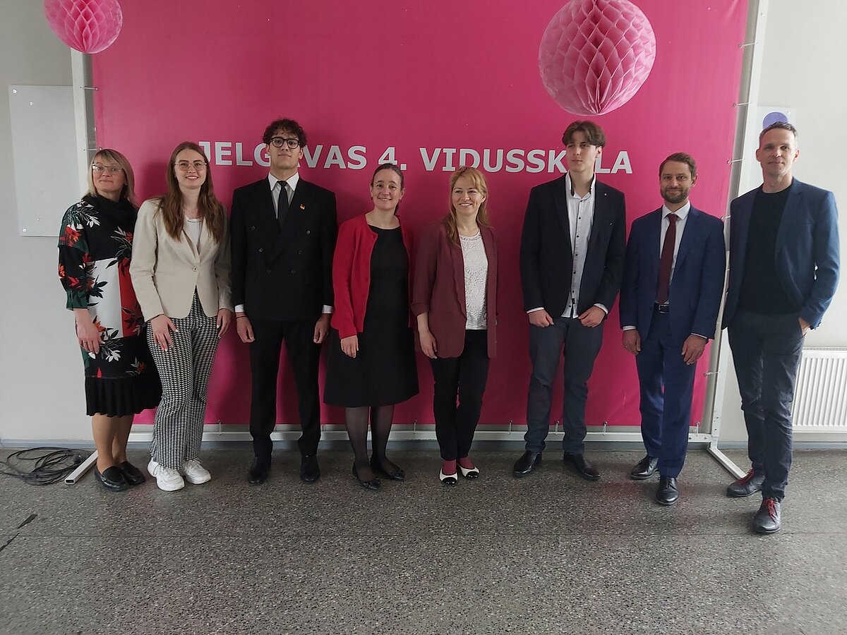 Slolu vizītes Jelgavā dalībnieki