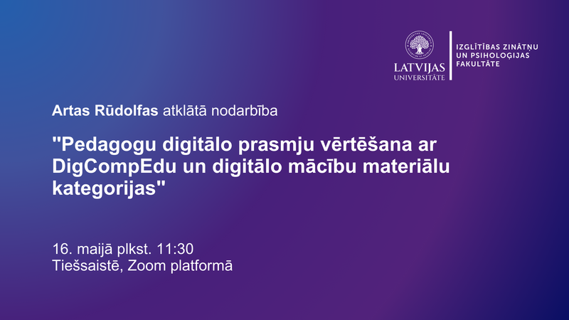 Artas Rūdolfas atklātā nodarbība