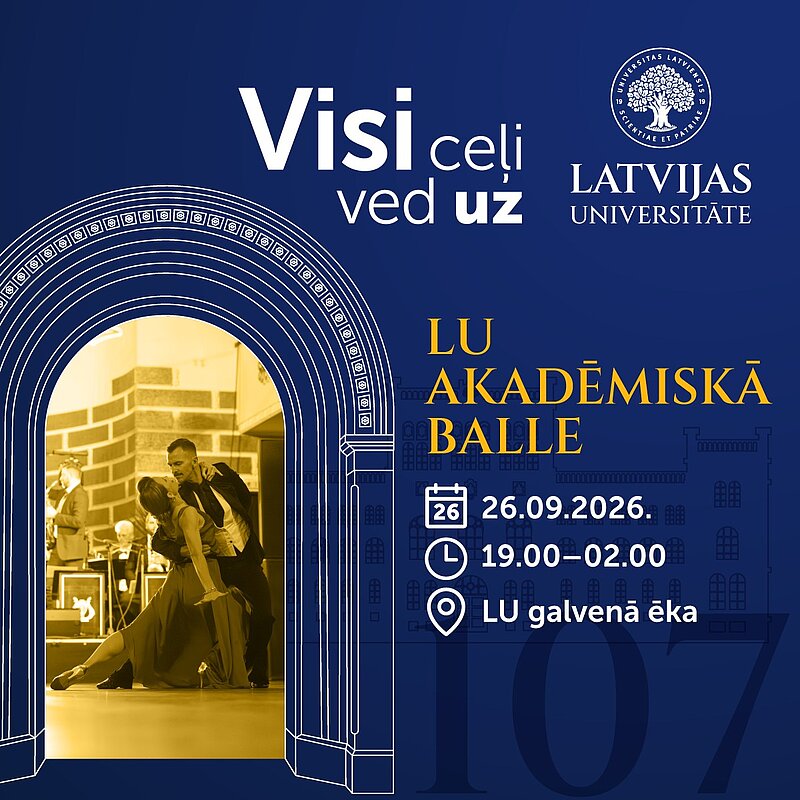 LU aicina uz 107. jubilejas nedēļas pasākumiem