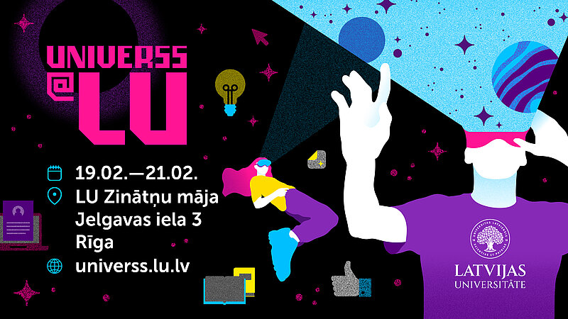 LU IZPF programma studiju festivālā "Universs@LU 2026"