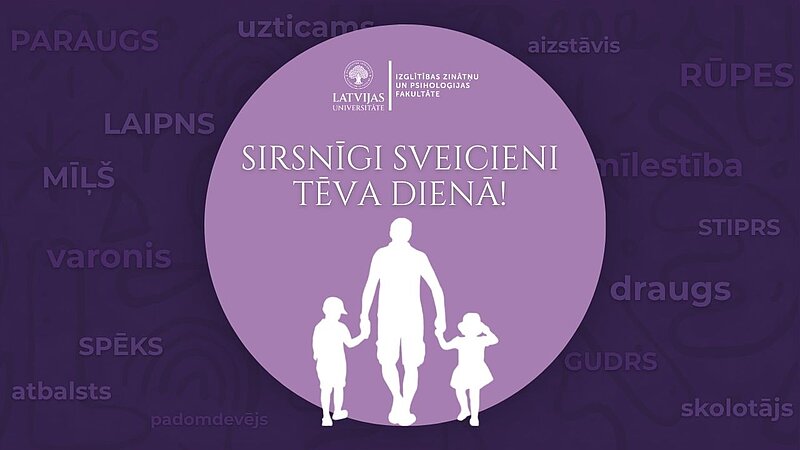 Sirsnīgi sveicieni Tēvu dienā!