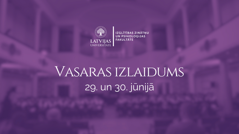 LU IZPF vasaras izlaidums
