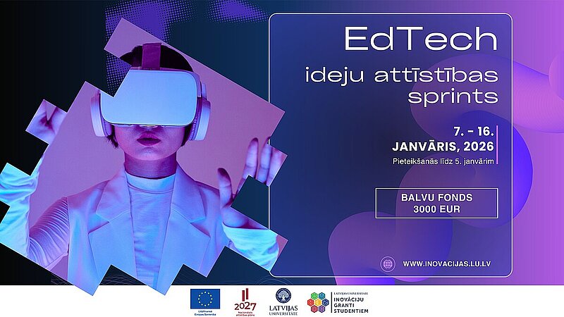 Attīsti savu izglītības tehnoloģiju risinājumu “EdTech” ideju attīstības sprintā