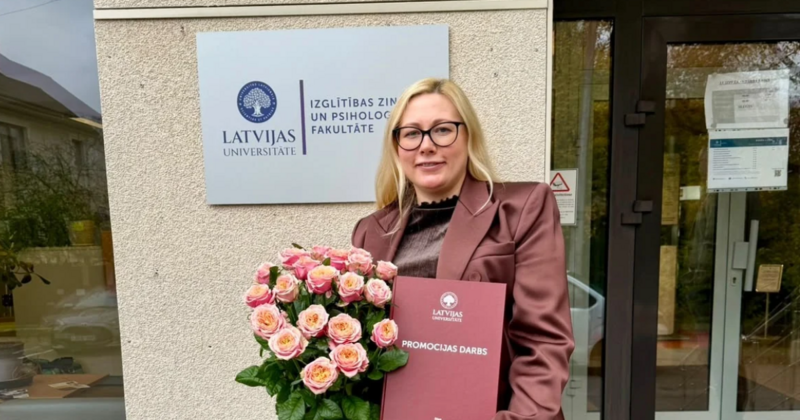 No visas sirds sveicam jauno zinātnes doktora grāda (Ph.D.) ieguvēju Sanitu Litiņu!
