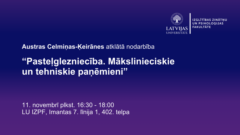 Austras Celmiņas-Ķeirānes atklātā nodarbība