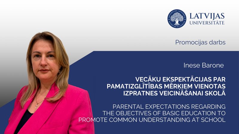 Ineses Barones promocijas darba aizstāvēšana