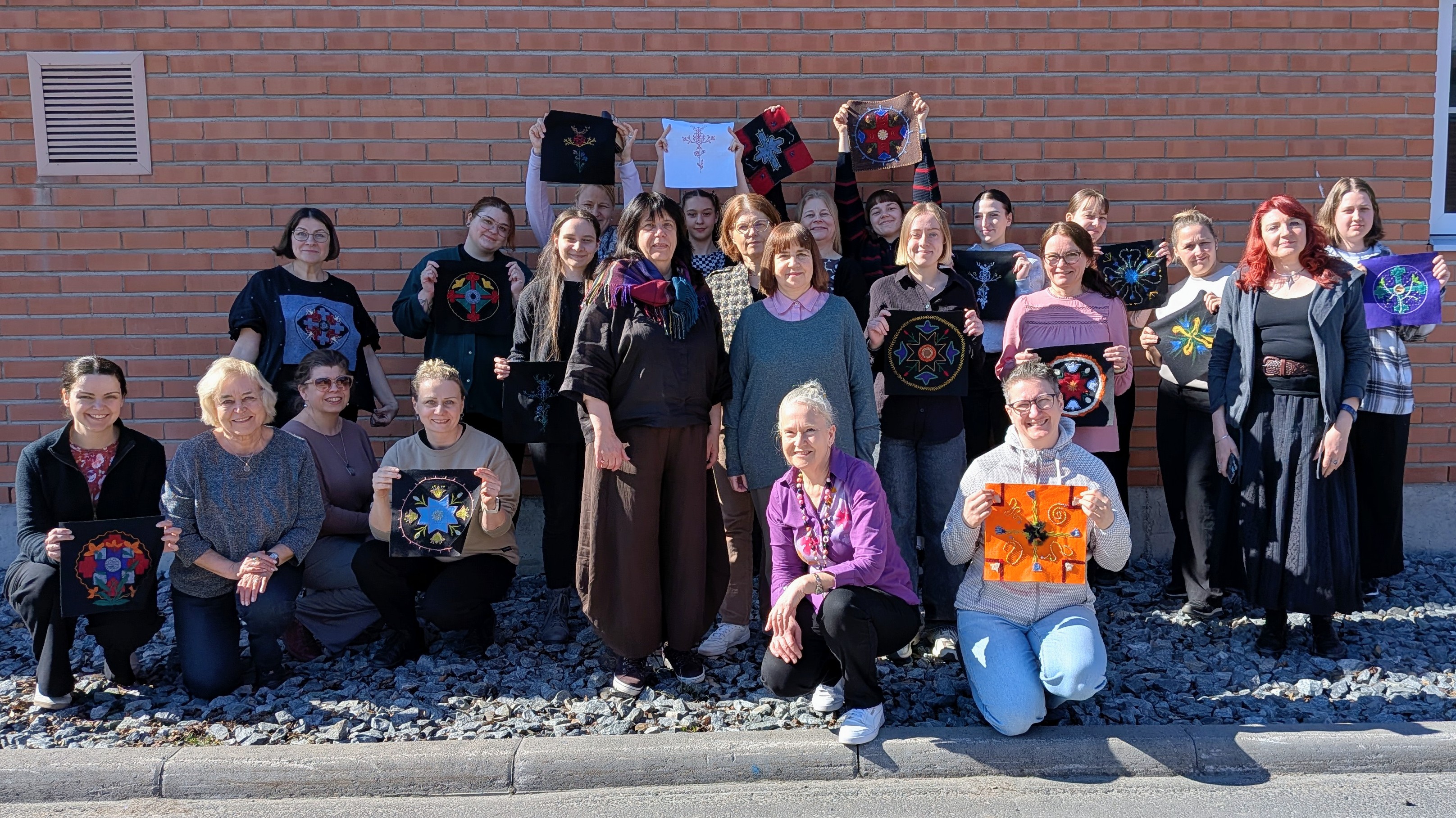 IZPF delegācija kopā ar citu valstu projekta dalībniekiem